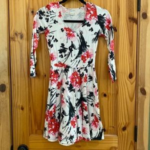 XS Abercrombie & Fitch floral dress